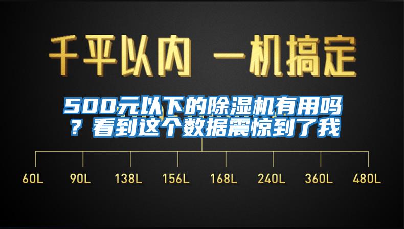 500元以下的除湿机有用吗？看到这个数据震惊到了我