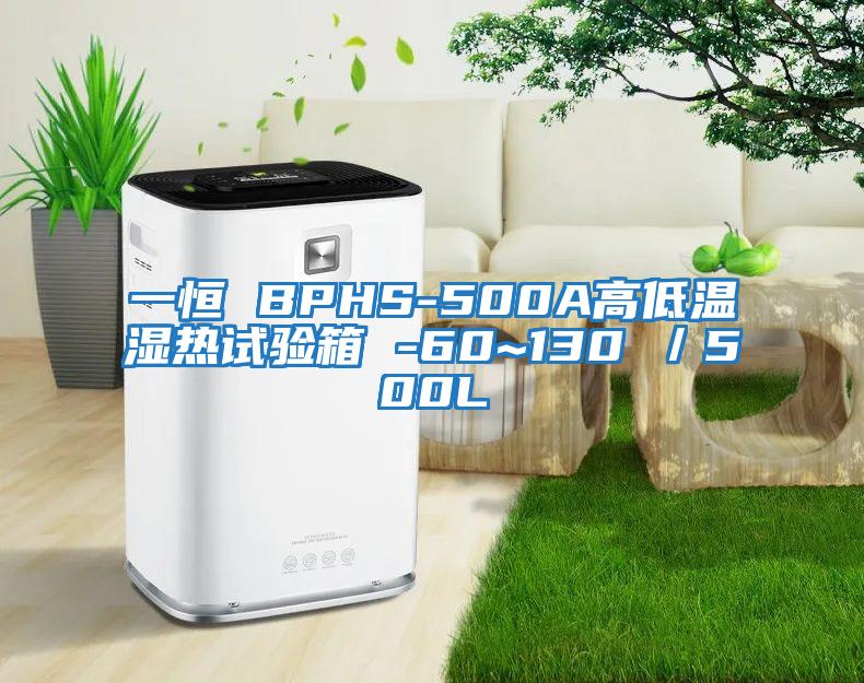 一恒 BPHS-500A高低温湿热试验箱 -60~130℃／500L