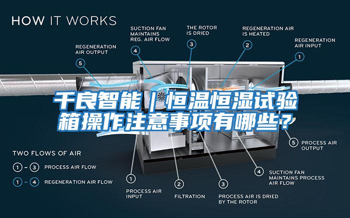 千良智能｜恒温恒湿试验箱操作注意事项有哪些？