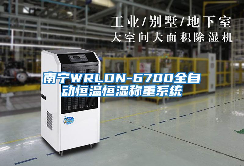 南宁WRLDN-6700全自动恒温恒湿称重系统