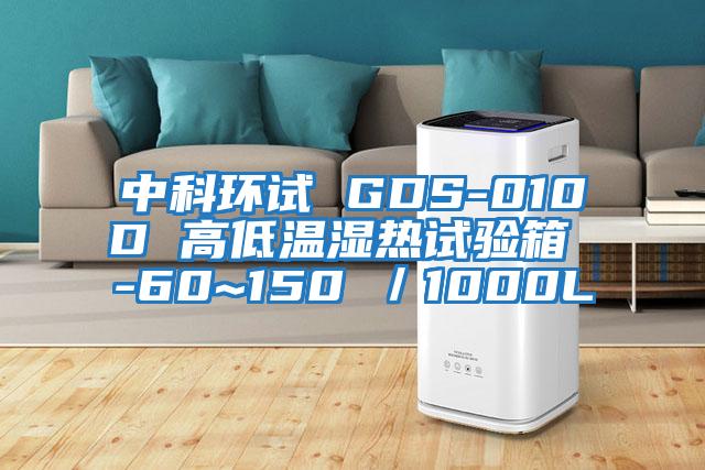 中科环试 GDS-010D 高低温湿热试验箱 -60~150℃／1000L