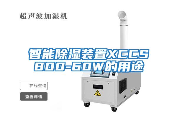 智能除湿装置XCCS800-60W的用途