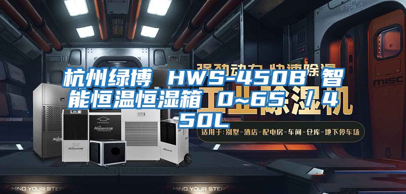 杭州绿博 HWS-450B 智能恒温恒湿箱 0~65℃／450L