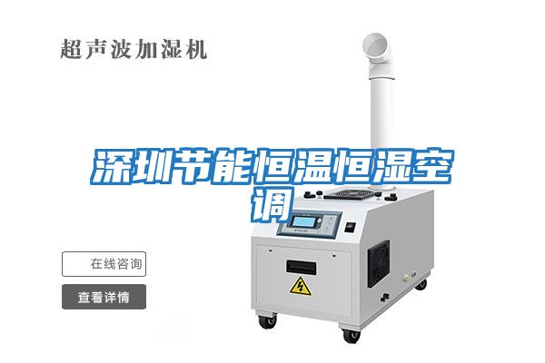 深圳节能恒温恒湿空调