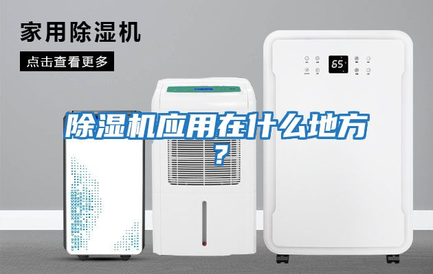 除湿机应用在什么地方？