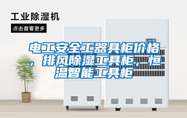 电工安全工器具柜价格，排风除湿工具柜，恒温智能工具柜